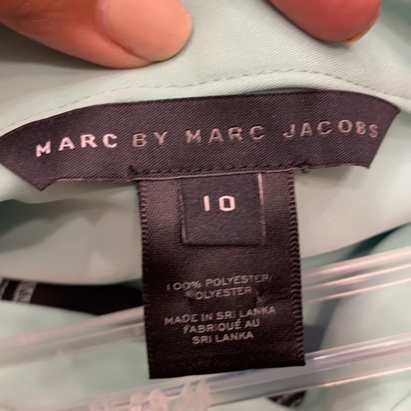 New Marc Jacobs Women's A-Line Dusty Jade Green Skirt (15) - Picture 6 of 6